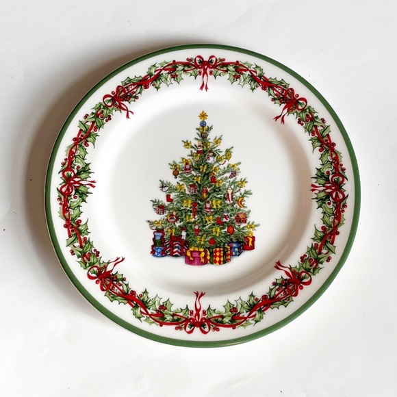 Christopher radko christmas dinnerware traditions